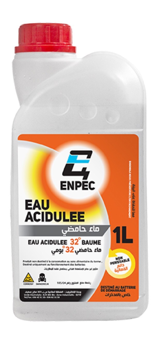 Acid Water for Batteries